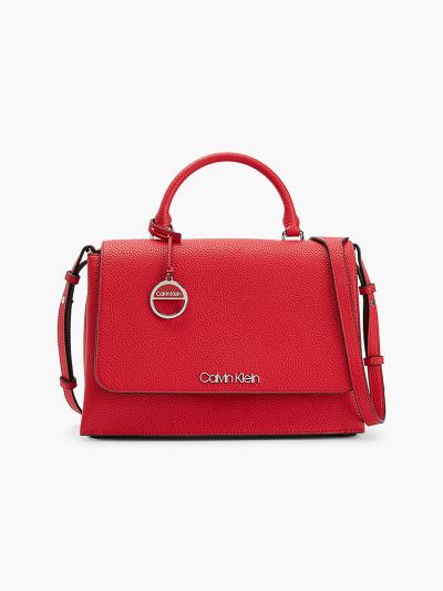 Calvin Klein Táskák & Kiegészítők HU525500 | Calvin Klein Bőr Női Kézitáska Piros